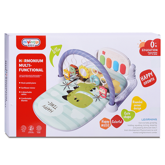 Фото к товару Коврик развивающий 668-221 "Счастливое время" с пианино, в коробке Коврик развивающий 668-221 "Счастливое время" с пианино, в коробке