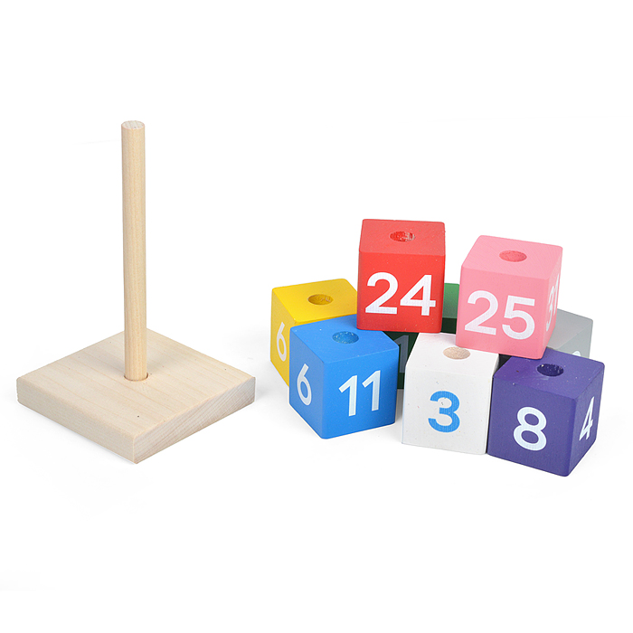 Фото к товару Набор "Математическая башня" Набор "Математическая башня"