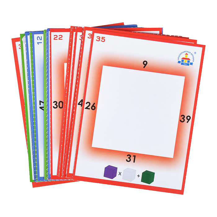 Фото к товару Набор "Математическая башня" Набор "Математическая башня"