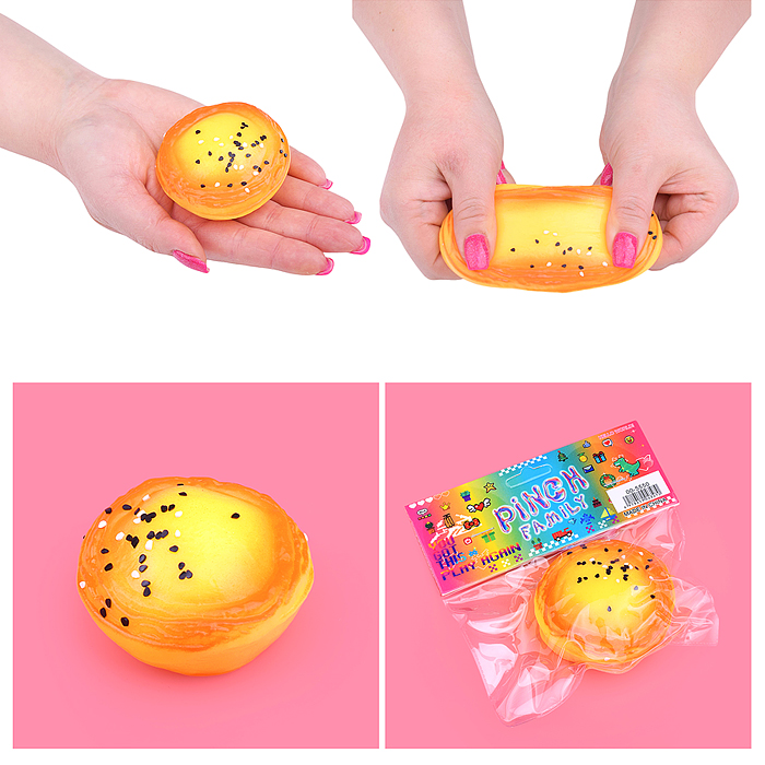 Игрушка - антистресс 00-5550 "Тарталетка" Игрушка - антистресс 00-5550 "Тарталетка"