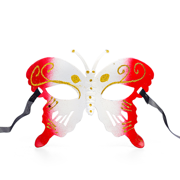 Маска карнавальная S2123 "Бабочка" (цвет в ассортименте)
