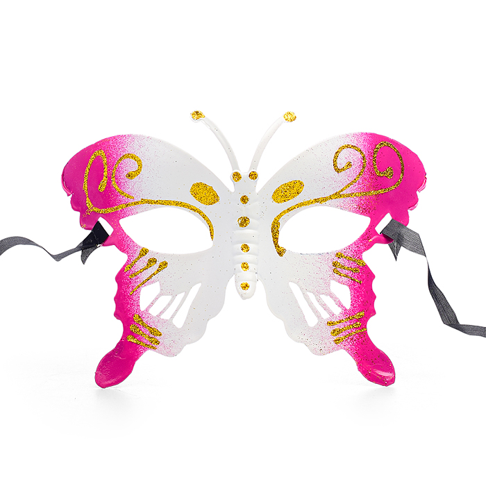 Маска карнавальная S2123 "Бабочка" (цвет в ассортименте)