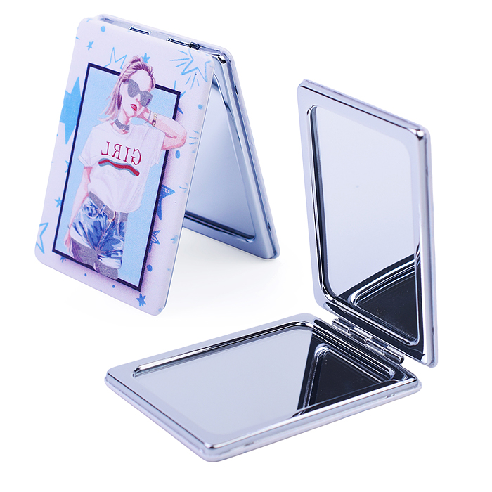 Зеркальце 00-4499 "Стильная девчонка" в пакете Зеркальце 00-4499 "Стильная девчонка" в пакете