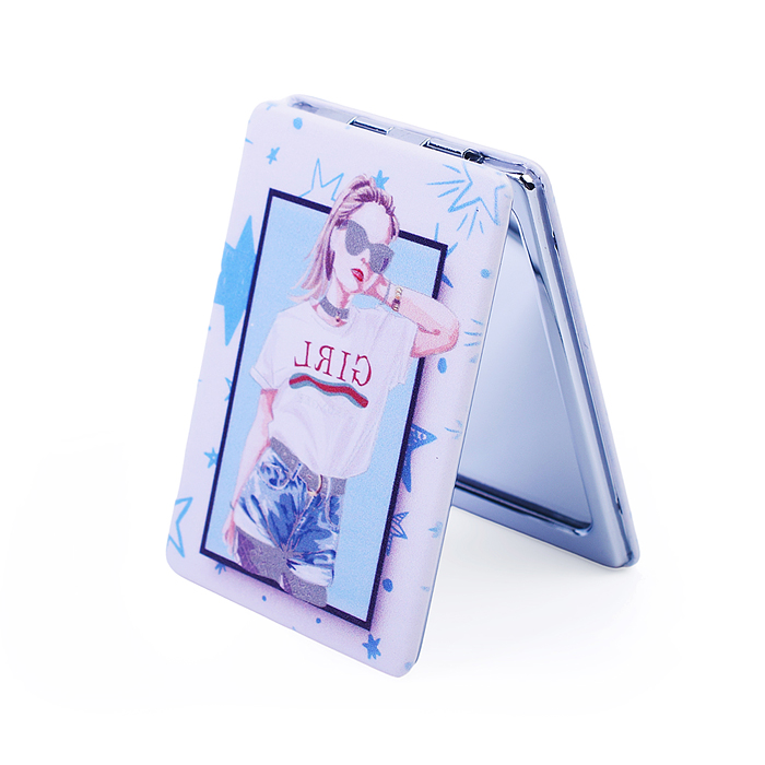 Фото к товару Зеркальце 00-4499 "Стильная девчонка" в пакете Зеркальце 00-4499 "Стильная девчонка" в пакете