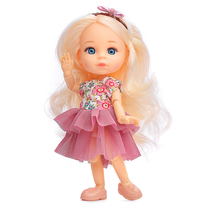 Кукла шарнирная UT0121-2 "Моя куколка" в коробке