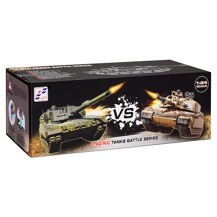 Фото к товару Танк 778-7 "Прорыв" р/у, 27MHz, в коробке Танк 778-7 "Прорыв" р/у, 27MHz, в коробке