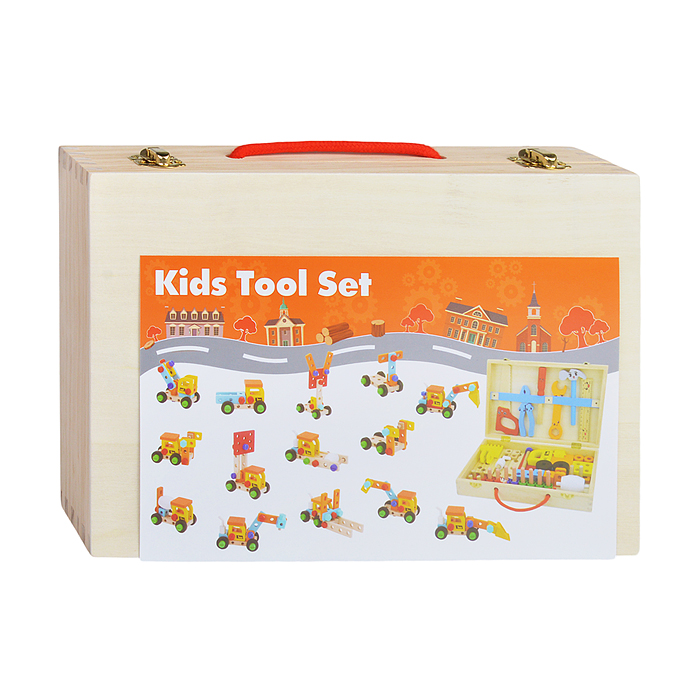 Фото к товару Набор инструментов D1860 "Маленький плотник" Набор инструментов D1860 "Маленький плотник"