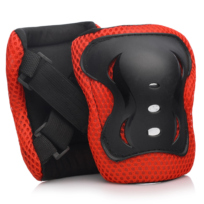 Фото к товару Набор защиты для катания U026162Y (цвет красно/черный) Набор защиты для катания U026162Y (цвет красно/черный)