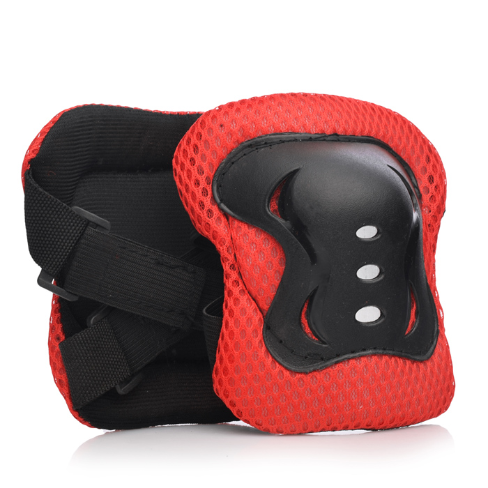 Фото к товару Набор защиты для катания U026162Y (цвет красно/черный) Набор защиты для катания U026162Y (цвет красно/черный)
