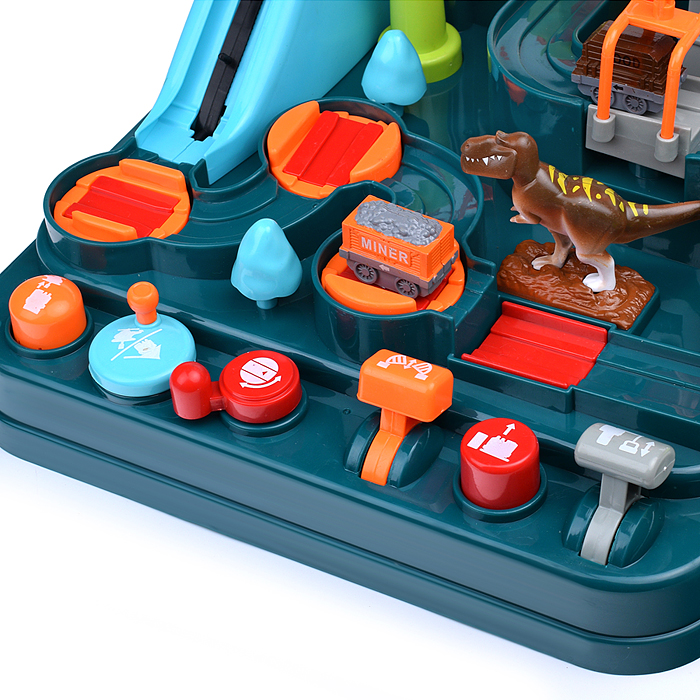 Автотрек T101ED-1 "Приключение динозавров" в коробке