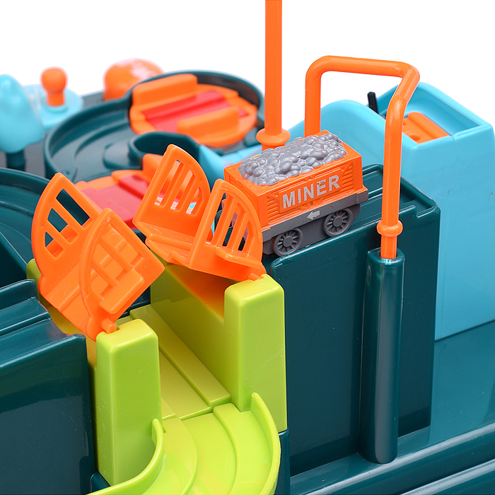 Автотрек T101ED-1 "Приключение динозавров" в коробке