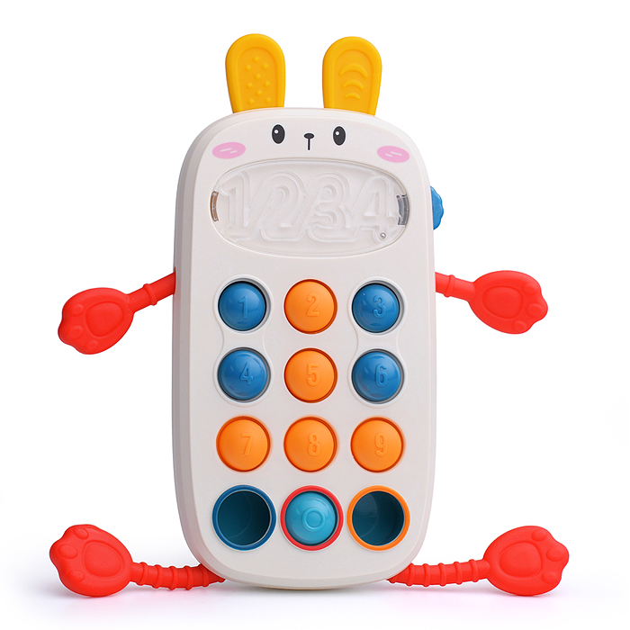 Фото к товару Развивающая игрушка 688-66 "Зайчик" в коробке Развивающая игрушка 688-66 "Зайчик" в коробке