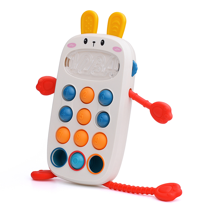 Фото к товару Развивающая игрушка 688-66 "Зайчик" в коробке Развивающая игрушка 688-66 "Зайчик" в коробке