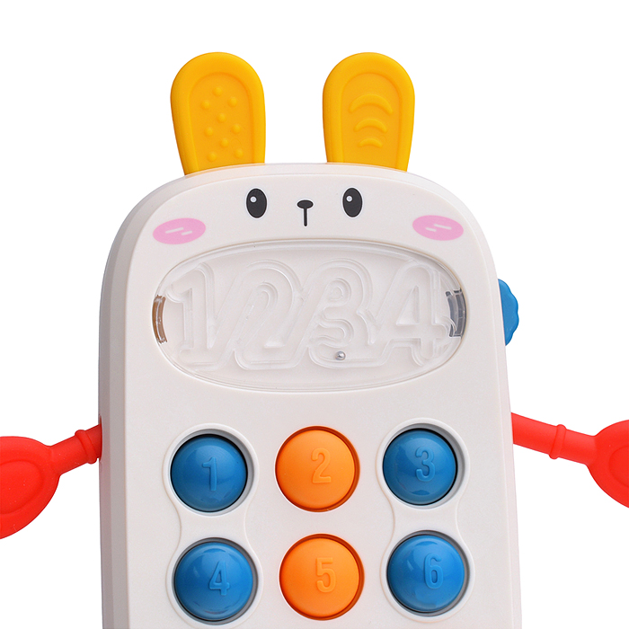 Фото к товару Развивающая игрушка 688-66 "Зайчик" в коробке Развивающая игрушка 688-66 "Зайчик" в коробке