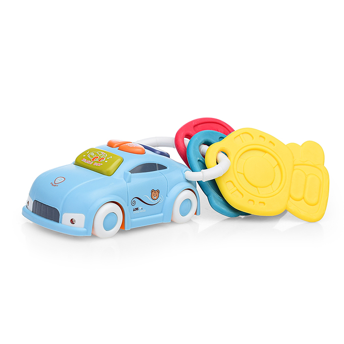 Погремушка - грызунок Y0068-1 "Машинка" в коробке