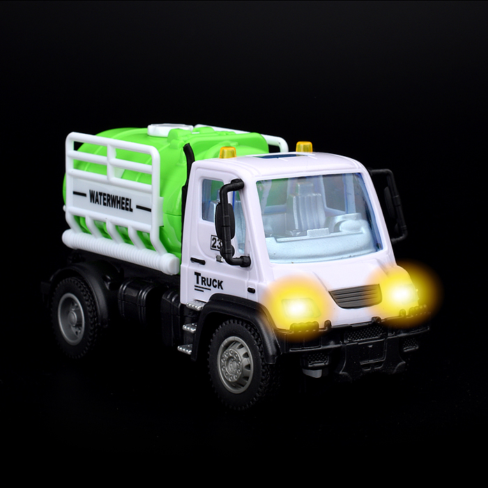 Фото к товару Машина BT0007-4 "Спецтехника. Поливочная" р/у, в коробке Машина BT0007-4 "Спецтехника. Поливочная" р/у, в коробке