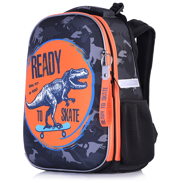 Фото к товару Рюкзак каркасный "Дино-раптор" формованный из полимеров, материал: нейлон, полиэстер, полноцве Рюкзак каркасный "Дино-раптор" формованный из полимеров, материал: нейлон, полиэстер, полноцве