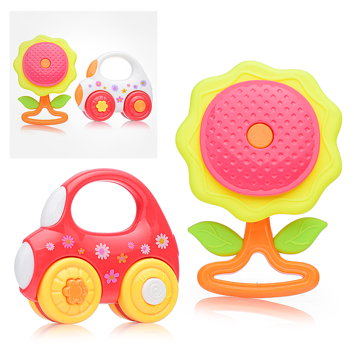 Набор погремушек Y0059 "Солнечный день" в пакете Набор погремушек Y0059 "Солнечный день" в пакете