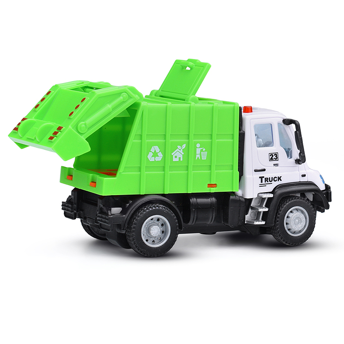 Фото к товару Машина BT0007-3 "Спецтехника: Мусоровоз" р/у, в коробке Машина BT0007-3 "Спецтехника: Мусоровоз" р/у, в коробке