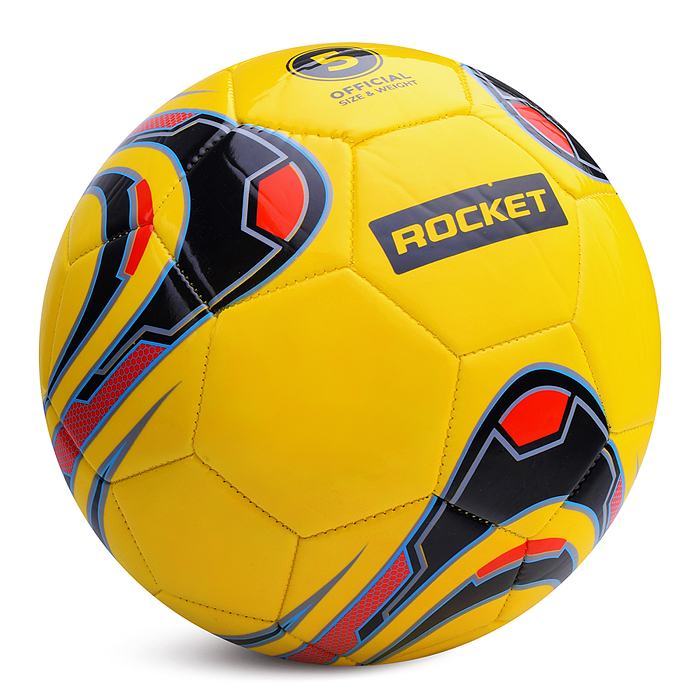 Фото к товару Мяч футбольный ROCKET R0152 PU, размер 5, 320 г Мяч футбольный ROCKET R0152 PU, размер 5, 320 г