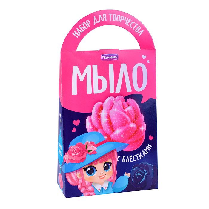 Мыло своими руками. Пион, с блёстками Мыло своими руками. Пион, с блёстками