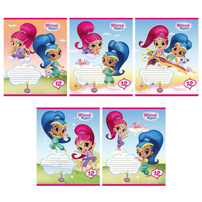 Тетрадь 12 л., линия "Shimmer and Shine" Тетрадь 12 л., линия "Shimmer and Shine"