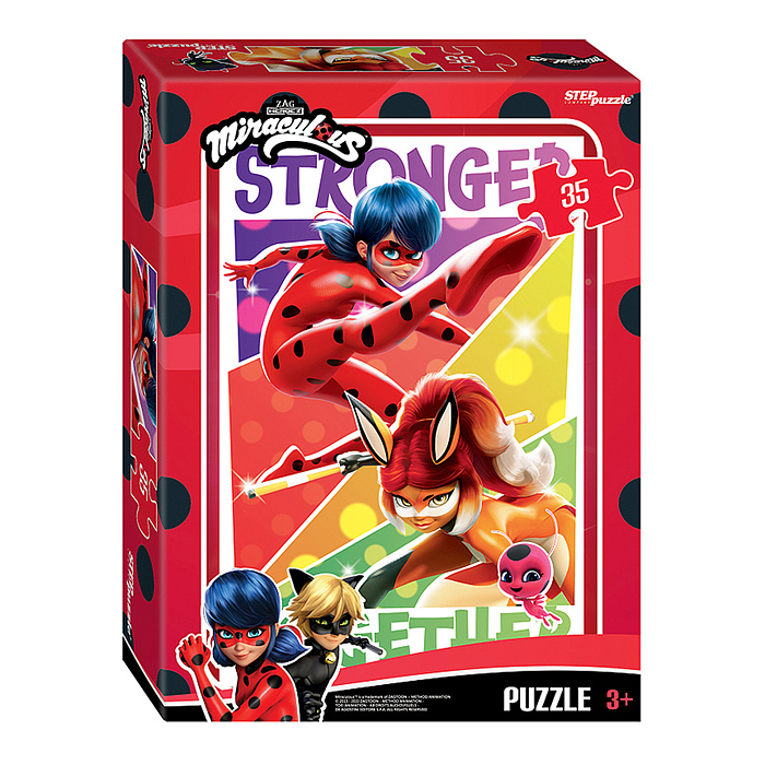 Пазлы 35 "Леди Баг и Супер-Кот" (ZAGTOON – METHOD) Пазлы 35 "Леди Баг и Супер-Кот" (ZAGTOON – METHOD)