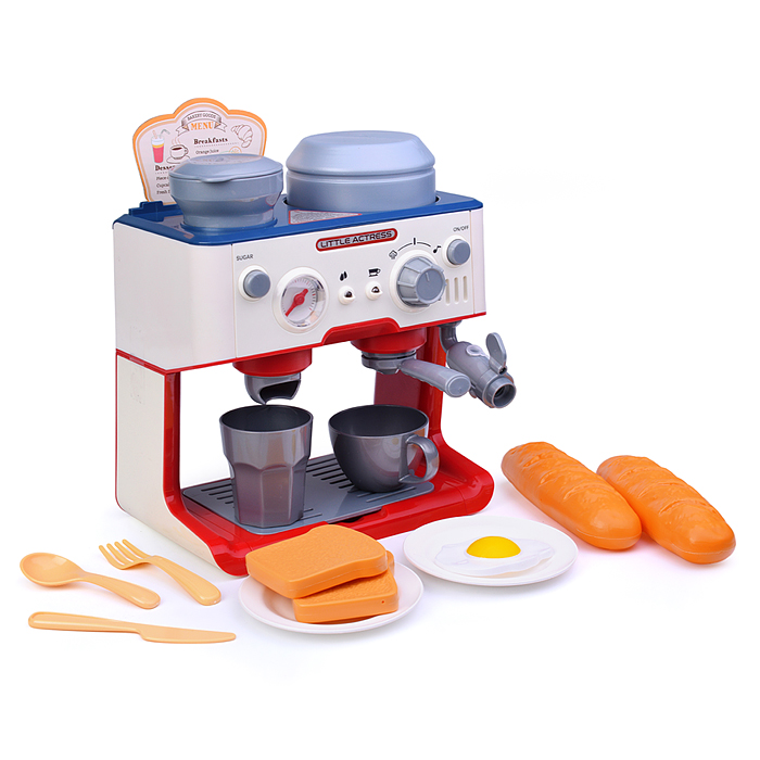 Фото к товару Набор бытовая техника YY6023 "Кофемашина" в коробке Набор бытовая техника YY6023 "Кофемашина" в коробке