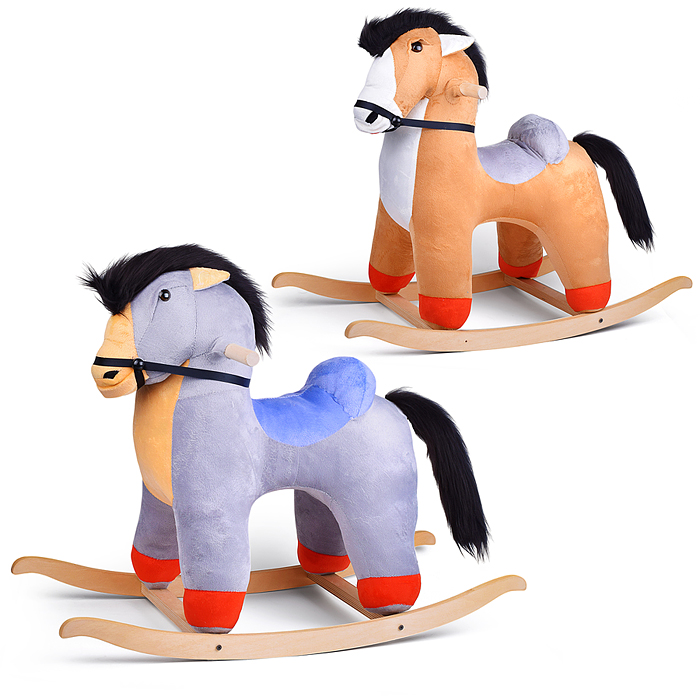 Качалка Конь Пегас плюш