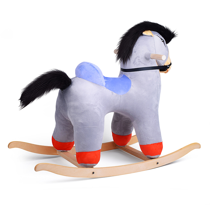 Фото к товару Качалка Конь Пегас плюш Качалка Конь Пегас плюш