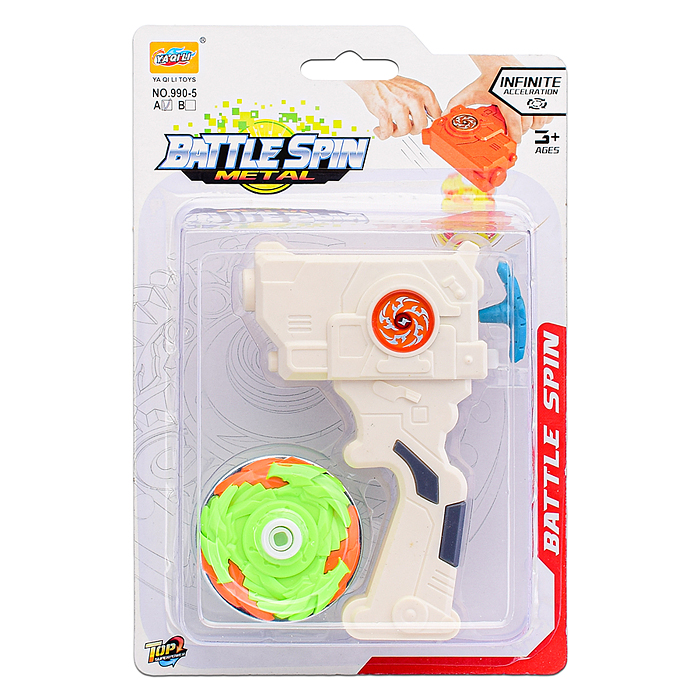 Запускалка 990-5A "Battle spin-4" на листе
