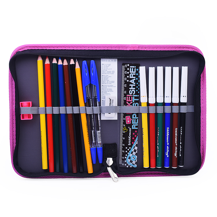 Фото к товару Пенал-книжка с наполнением 135x205x30мм Top Blogger Пенал-книжка с наполнением 135x205x30мм Top Blogger