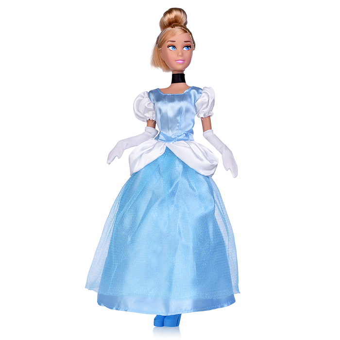 Фото к товару Кукла 29 см, Золушка (руки и ноги сгибаются, платье в наб.,) в коробке Кукла 29 см, Золушка (руки и ноги сгибаются, платье в наб.,) в коробке