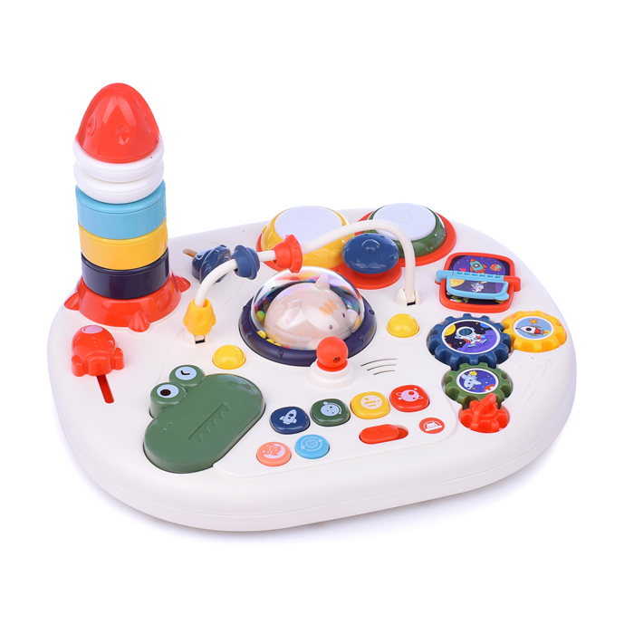 Фото к товару Развивающий столик Y0004 "Космический пульт управления" в коробке Развивающий столик Y0004 "Космический пульт управления" в коробке