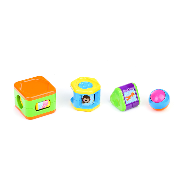 Пирамидка TY9072 "Бизиблоки" в коробке