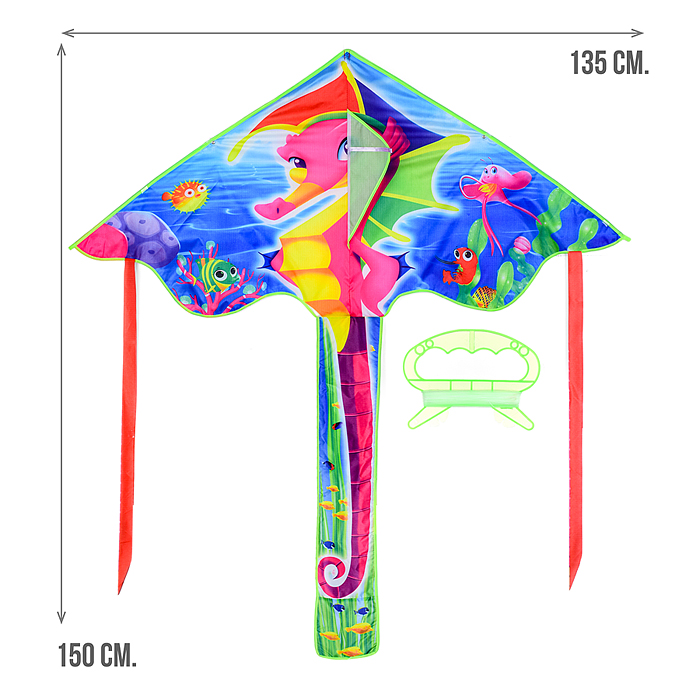 Змей воздушный 00-3514 "Морские приключения" Змей воздушный 00-3514 "Морские приключения"