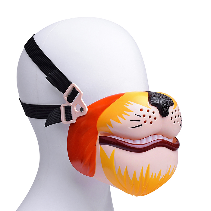 Фото к товару Маска K1A "Львенок" со светом и устройством для изменения голоса, USB, в коробке Маска K1A "Львенок" со светом и устройством для изменения голоса, USB, в коробке