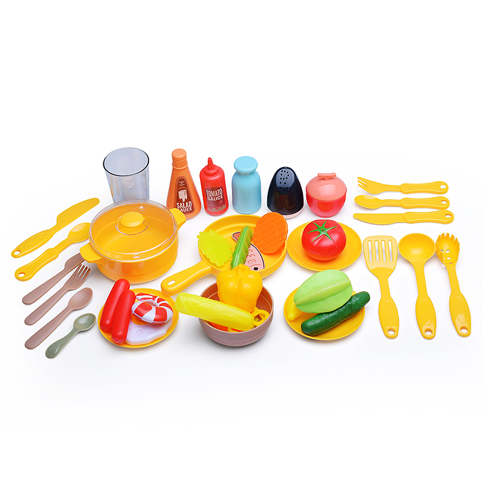 Фото к товару Игровой набор кухня 889-255 "Мини шеф-1" (свет, звук) в коробке Игровой набор кухня 889-255 "Мини шеф-1" (свет, звук) в коробке