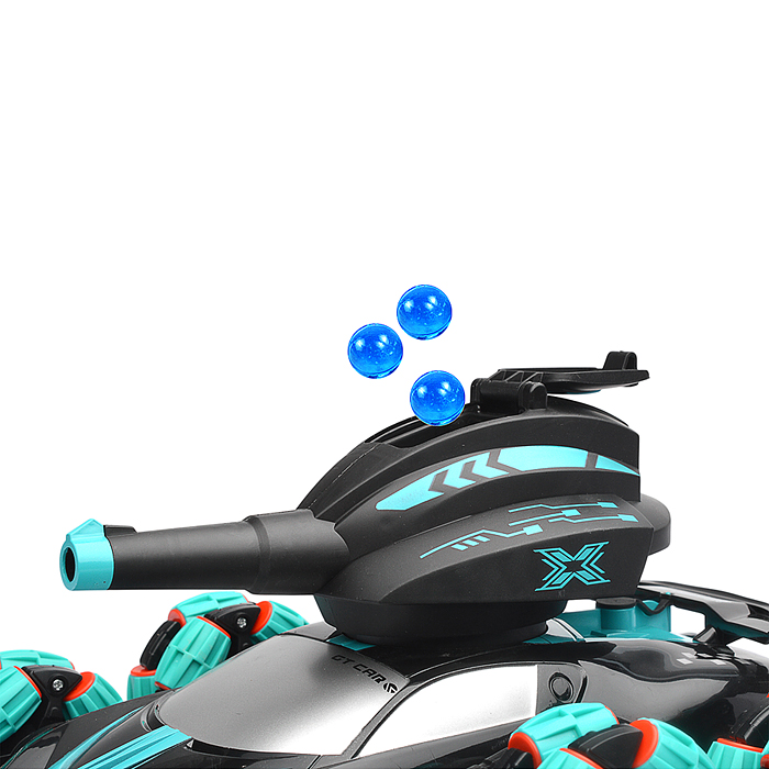 Фото к товару Машина QF665-4 "Торнадо" с пушкой и паром, на р/у 27 MHz, в коробке Машина QF665-4 "Торнадо" с пушкой и паром, на р/у 27 MHz, в коробке