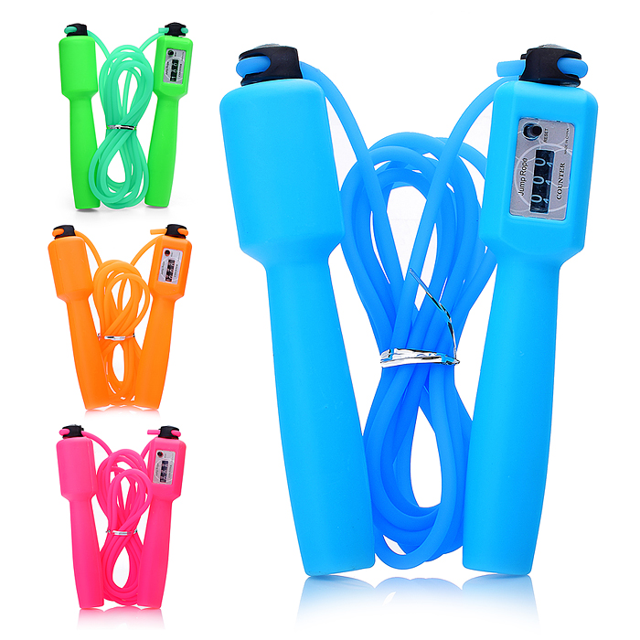 Скакалка 00-3225 "Jump" 2,7 м. (цвет микс) Скакалка 00-3225 "Jump" 2,7 м. (цвет микс)