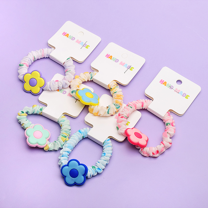 Набор резинок  для волос 00-3878 "Цветок" (5шт.)
