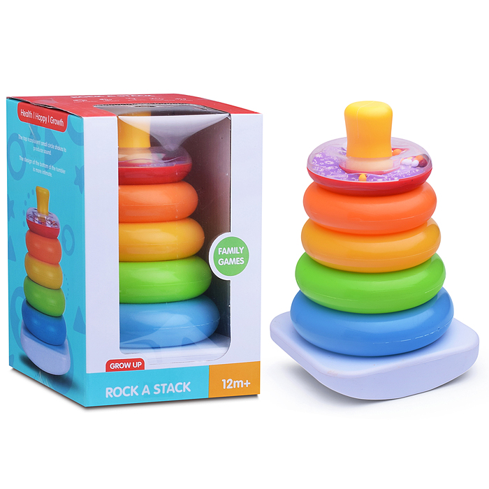 Пирамидка 10403 "Цветная фантазия" в коробке Пирамидка 10403 "Цветная фантазия" в коробке