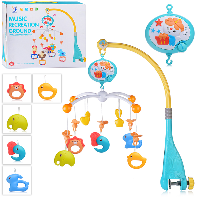 Мобиль HL2020-42 "Прекрасные сны" музыкальный, на кроватку, в коробке Мобиль HL2020-42 "Прекрасные сны" музыкальный, на кроватку, в коробке