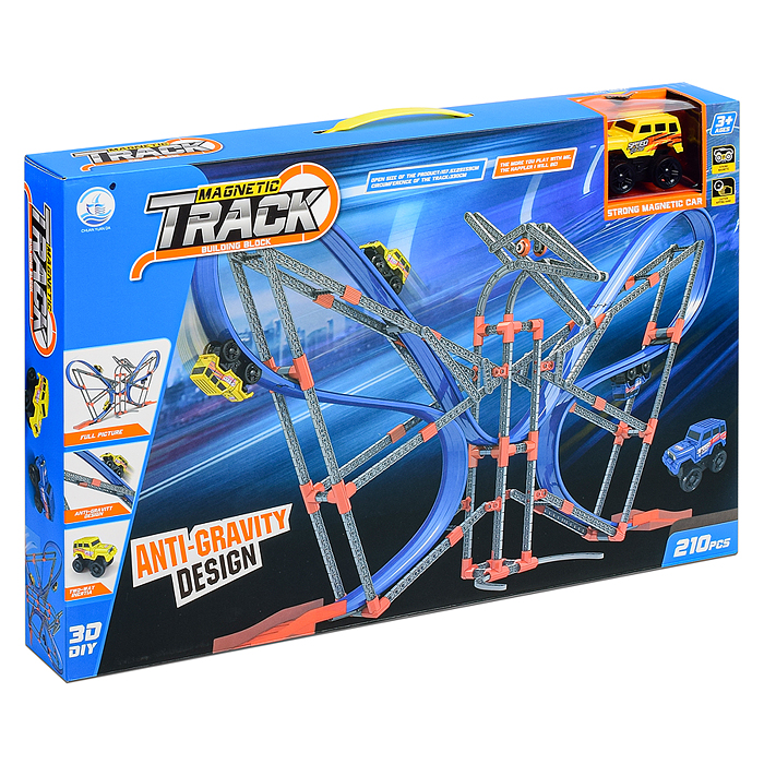 Фото к товару Автотрек 679-616D "Городской вираж" в коробке Автотрек 679-616D "Городской вираж" в коробке