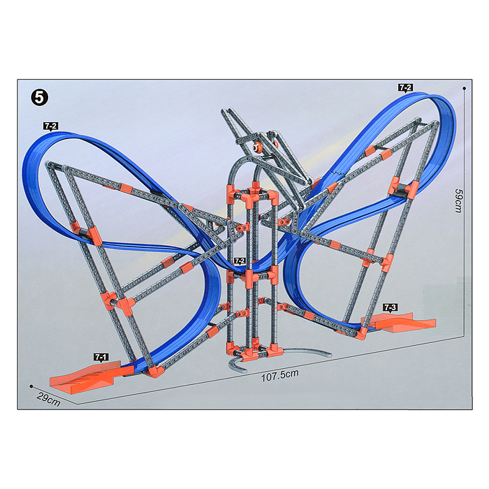 Фото к товару Автотрек 679-616D "Городской вираж" в коробке Автотрек 679-616D "Городской вираж" в коробке