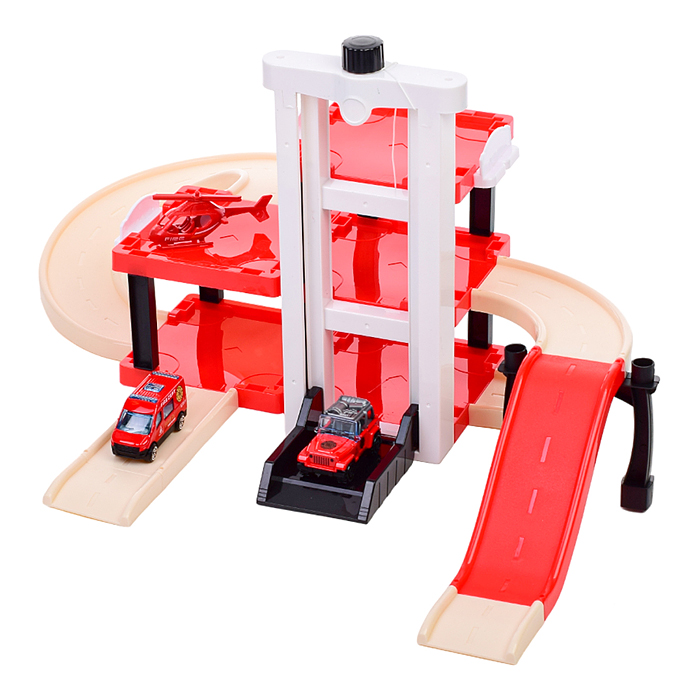 Парковка 558-40D "Пожарная" в коробке