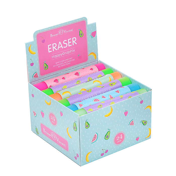 Фото к товару Ластик "HappyGraphix Fruit" (4 вида) Ластик "HappyGraphix Fruit" (4 вида)