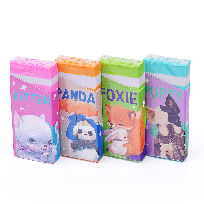 Фото к товару Ластик "HappyGraphix. Kids", 4 цвета Ластик "HappyGraphix. Kids", 4 цвета