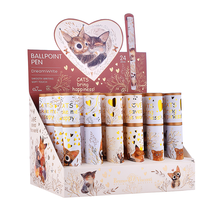 Фото к товару Ручка "DreamWrite. "Сказочный день" шариковая 0.7 мм, синяя, 3 вида Ручка "DreamWrite. "Сказочный день" шариковая 0.7 мм, синяя, 3 вида