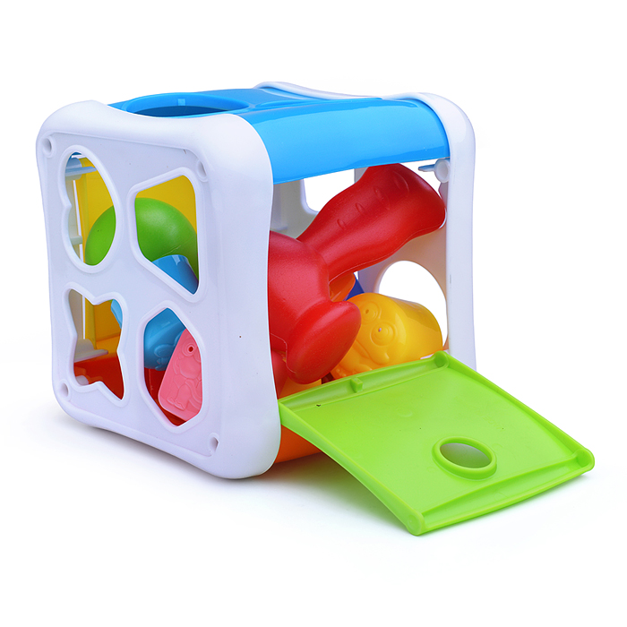 Куб развивающий Y0092 "Сортер" в коробке